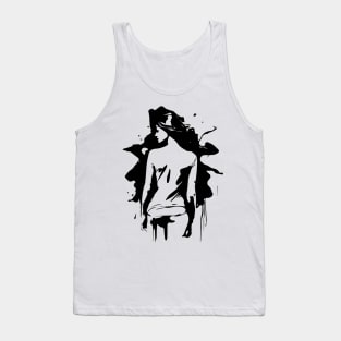 Woman painting Tank Top